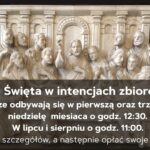 Msza święta zbiorowa – Wpłata 30zł